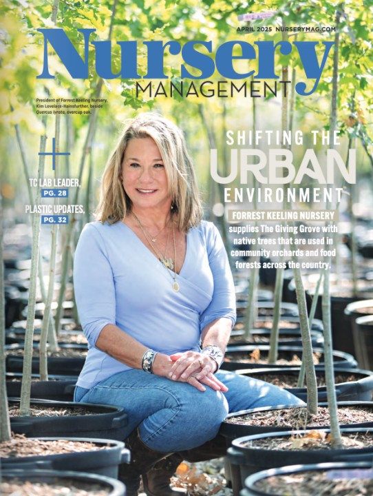Nursery Management Magazine Features Forrest Keeling